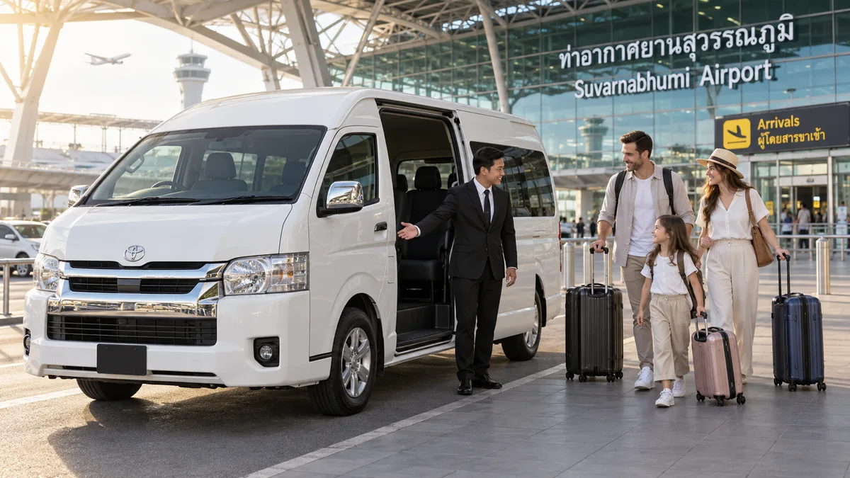 รับ–ส่งจากสนามบิน: ดอนเมือง, สุวรรณภูมิ